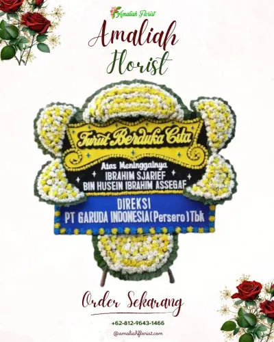 Papan Bunga Duka di Cimpaeun